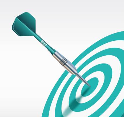 Green dart and dart set Vectors