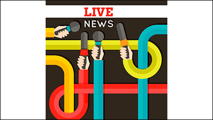 Abstract scene reported illustrator vector material