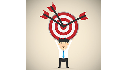 Cartoon man lifting flak vector material