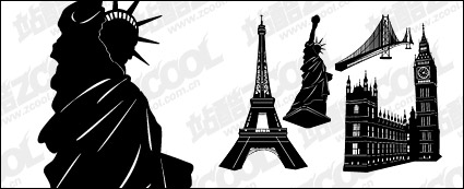 well-known black-and-white building material