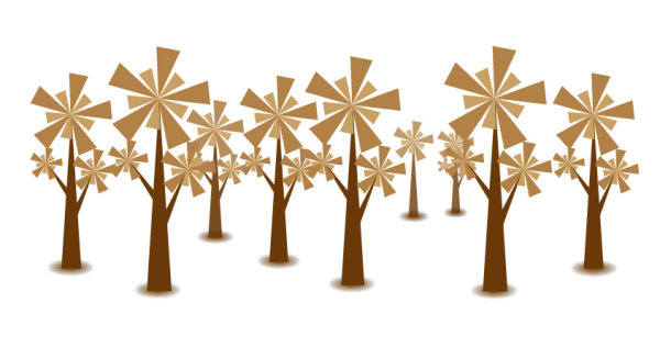 Tree vector material

