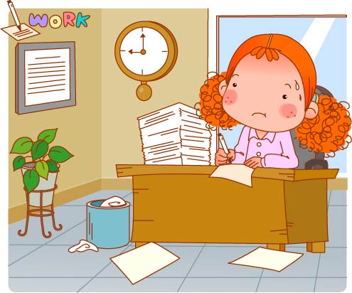 Bulk of the girls living vector 13