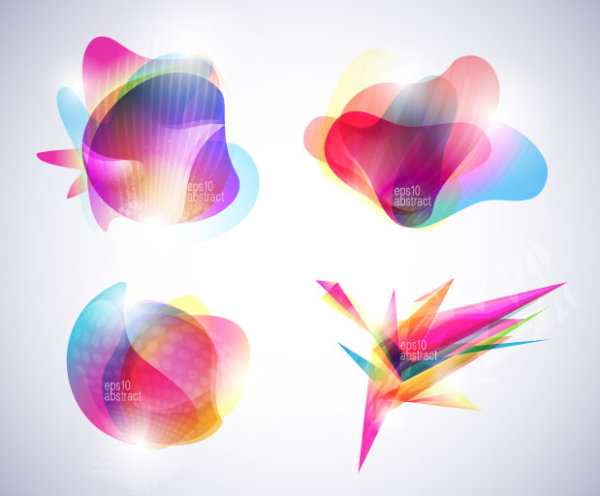 Cool symphony graphics vector material -2