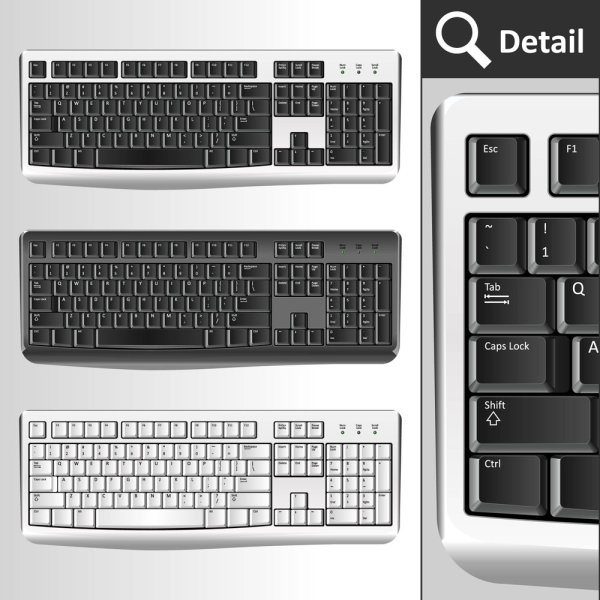 Computer Accessories 02-- vector material