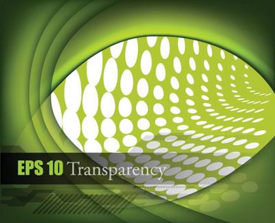 Green glare background vector -1