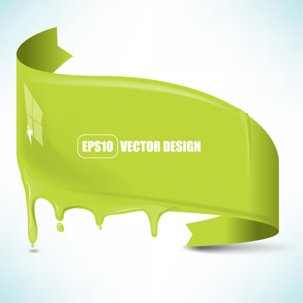 Flowing pigment 02 - vector