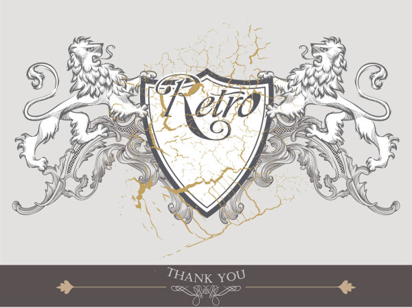 European pattern 01 - vector