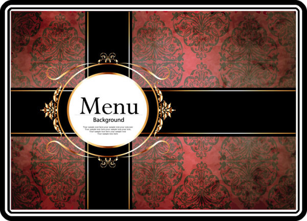 European pattern border 03 - vector material