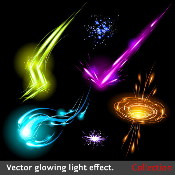 Colorful flow line 02 - vector material