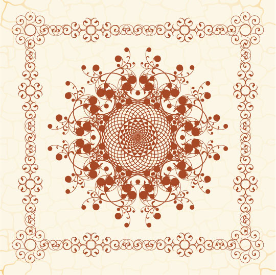 Exquisite European pattern 02 - vector material
