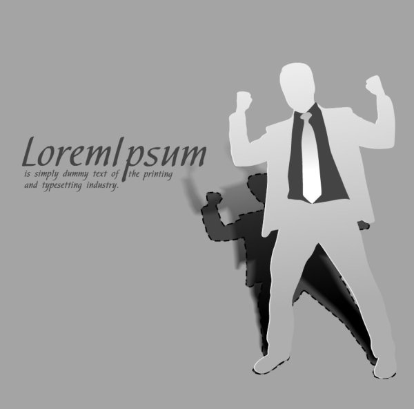 The paper figures Templates 05 - vector material