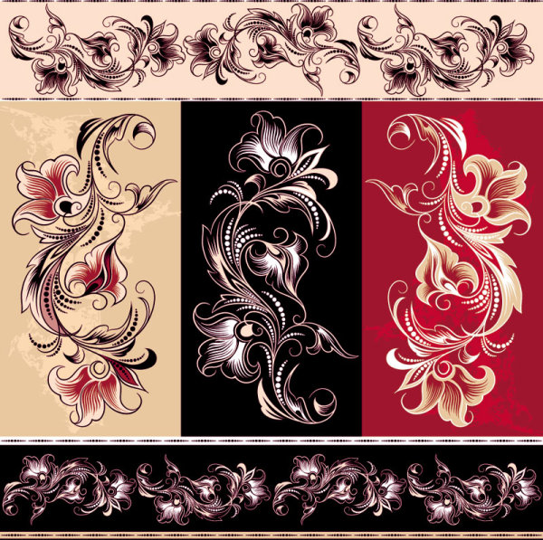 Exquisite pattern 01 - vector material