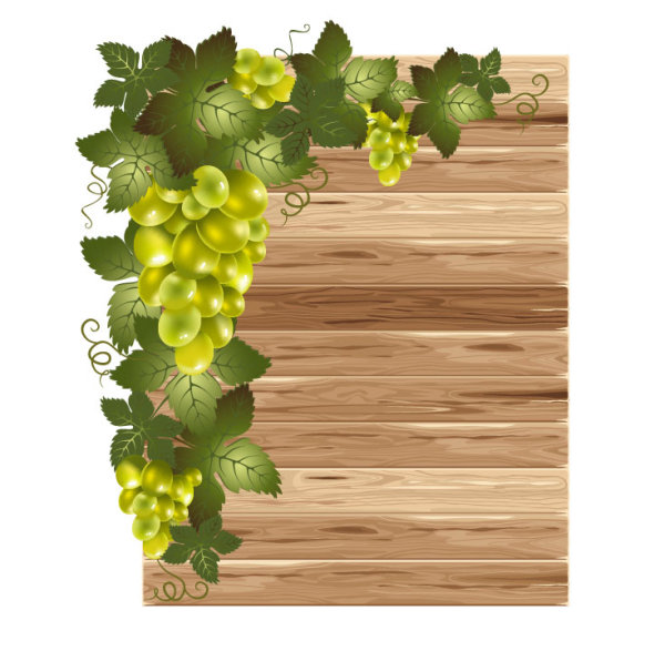 Exquisite wooden tag 02 - vector material