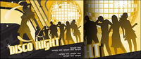 disco night vector material