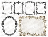 practical vector of European lace material