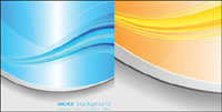 Elegant color stripe vector of material