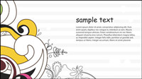 Classic fashion pattern background 01 - vector
