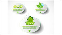 Environmentally friendly low-carbon living icon vector material -1