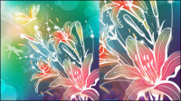 Gorgeous pattern background 03 - Vector