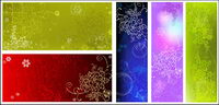 Embossed flower pattern background background