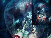 Global gaming art competitions in 2009 before the 2D group of 75 works��DOMINANCEWAR4��_3