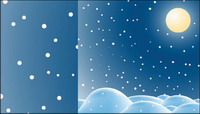 Snow Vector material -2