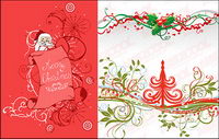 Christmas pattern vector material
