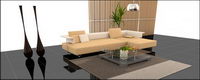 Fashion living room View picture material