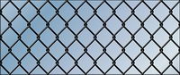 Vector material barbed wire