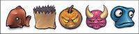 Halloween logo transparent PNG icon
