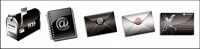 Mail-related series of transparent PNG