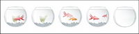 The series of transparent PNG icon fish tank