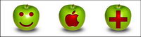 The Apple logo engraved icon png
