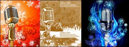 Microphone vector material