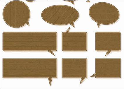 Simple speech bubble Vector
