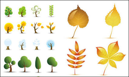 Tree leaves Vector			