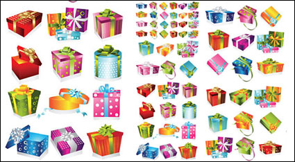 Vector gift box