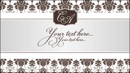 European pattern border 04-- vector material