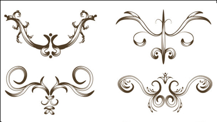 Fine background material pattern - Vector