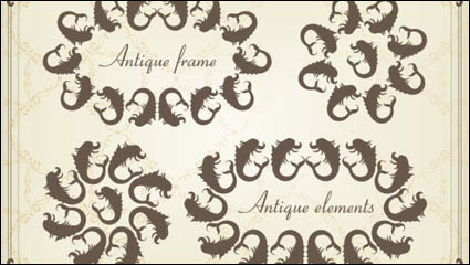 European classic pattern 04 - vector