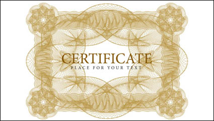 Fine security pattern border 01 - vector