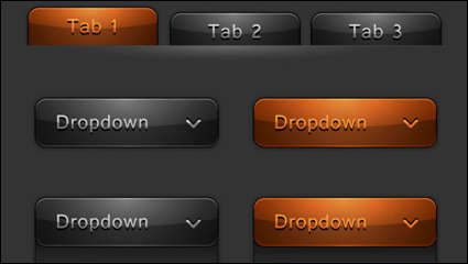 Refined button icon 02 - vector