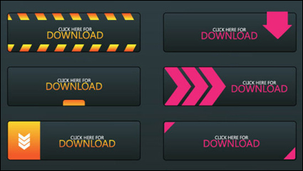 Fine button 01 - vector material