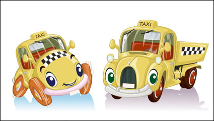 Cartoon toy car 02 - vector