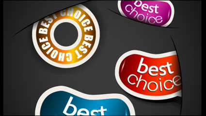 Beautifully embedded 04. - Vector material