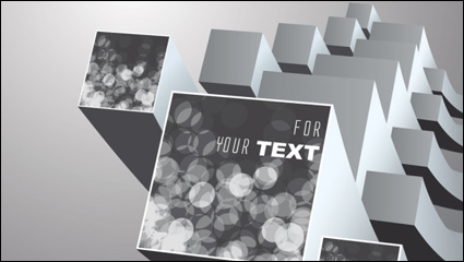 Brilliant stereo background 04 - vector material