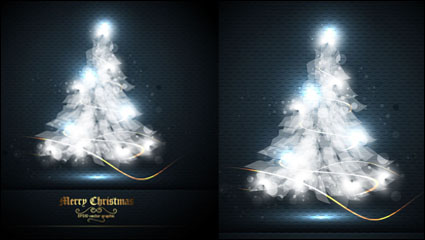 Beautifully Halo Christmas 01 - vector material