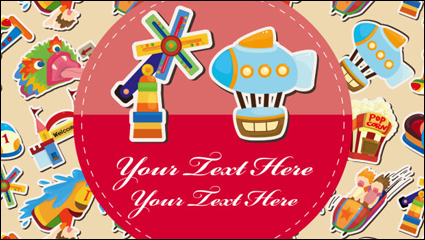 Cartoon animals illustrator 03 - vector material