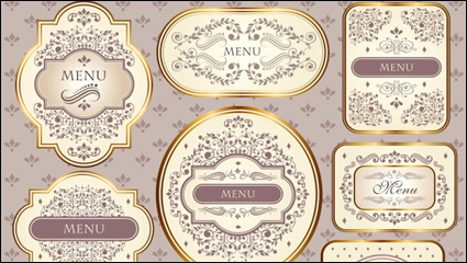 Exquisite border 02 - vector material