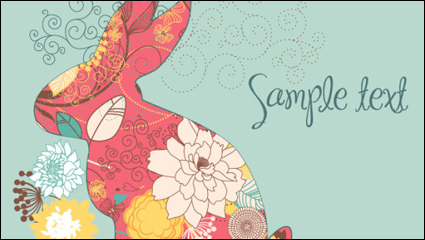 Cartoon pattern - vector material